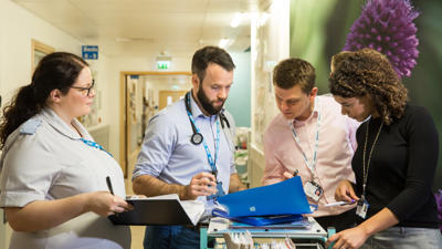 Medical Team In Hospital