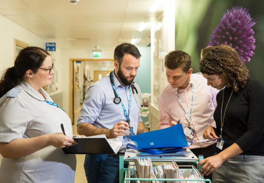 Medical Team In Hospital